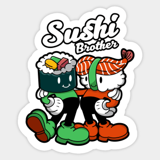 sushi brother Sticker